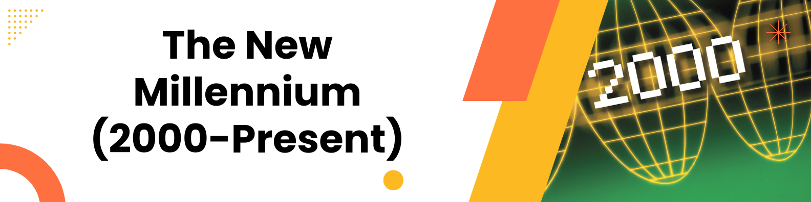 Unit 12: The New Millennium (2000-Present) Banner